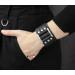 Leather cuff bracelet for men or women, code 3454