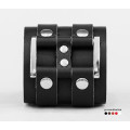 Leather cuff bracelet for men or women, code 3470