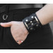 Leather cuff bracelet for men or women, code 3470
