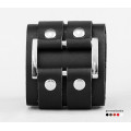 Leather cuff bracelet for men or women, code 3475