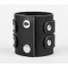 Leather cuff bracelet for men or women, code 3475