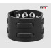 Leather cuff bracelet for men or women, code 3510