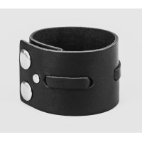 Leather cuff bracelet for men or women, code 3511