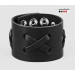 Leather cuff bracelet for men or women, code 3512