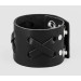 Leather cuff bracelet for men or women, code 3512