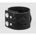Leather cuff bracelet for men or women, code 3512