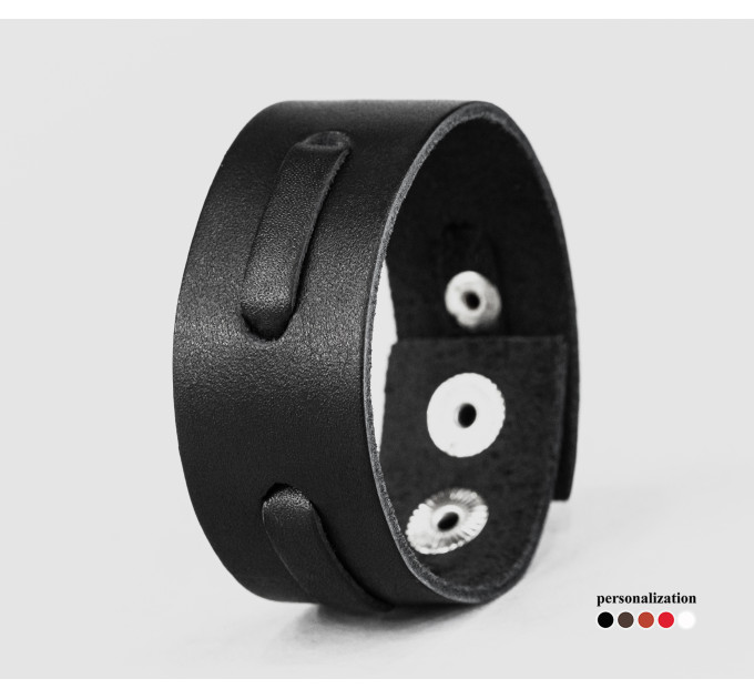 Leather bracelet for men or women, code 3520