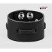 Leather cuff bracelet for men or women, code 3521