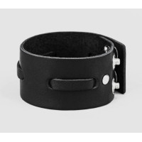 Leather cuff bracelet for men or women, code 3521
