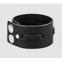 Leather cuff bracelet for men or women, code 3521