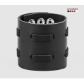 Leather cuff bracelet for men or women, code 3526