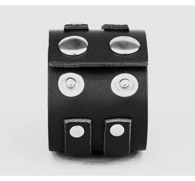 Leather cuff bracelet for men or women, code 3534