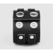 Leather cuff bracelet for men or women, code 3534