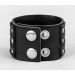 Leather cuff bracelet for men or women, code 3535st