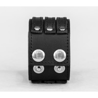 Leather cuff bracelet for men or women, code 3535st