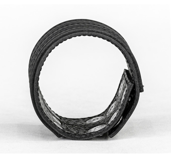 Leather cuff bracelet for men or women, code 3535st