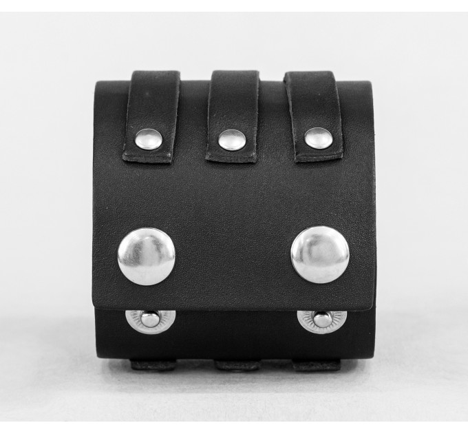 Leather cuff bracelet for men or women, code 3536