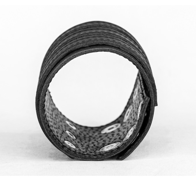 Leather cuff bracelet for men or women, code 3536st