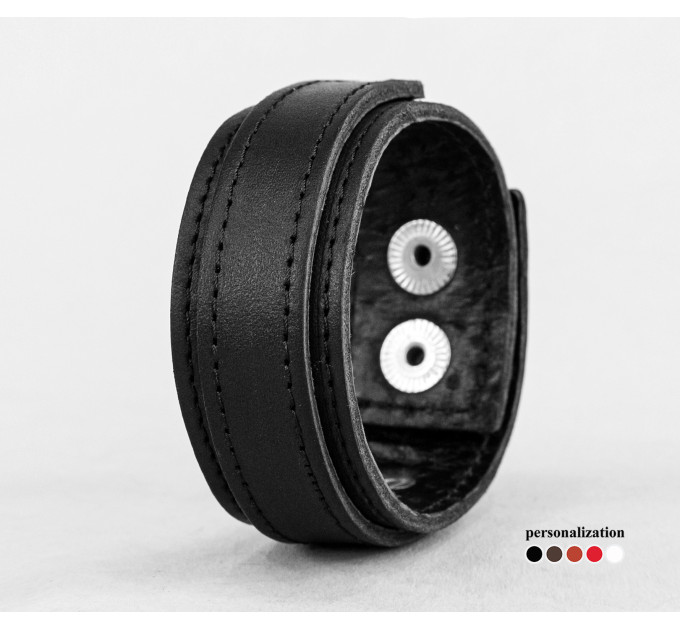 Leather bracelet for men or women, code 3542st