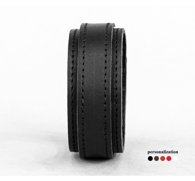 Leather bracelet for men or women, code 3542st