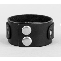 Leather cuff bracelet for men or women, code 3543