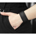 Leather cuff bracelet for men or women, code 3543st