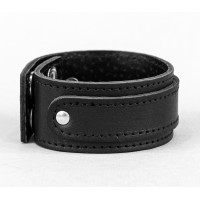 Leather cuff bracelet for men or women, code 3543st