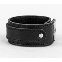 Leather cuff bracelet for men or women, code 3543st