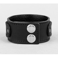 Leather cuff bracelet for men or women, code 3543st
