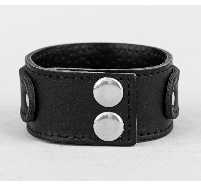 Leather cuff bracelet for men or women, code 3543st