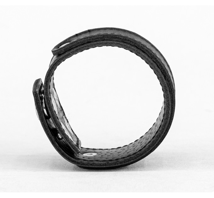 Leather cuff bracelet for men or women, code 3543st