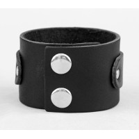 Leather cuff bracelet for men or women, code 3544