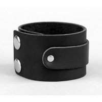 Leather cuff bracelet for men or women, code 3544