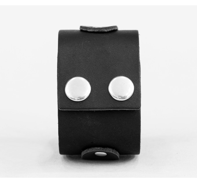 Leather cuff bracelet for men or women, code 3544