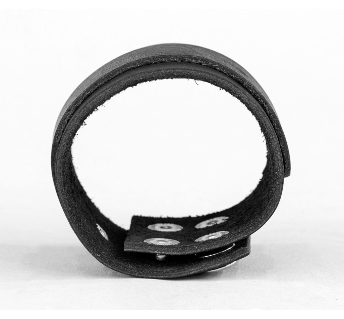 Leather cuff bracelet for men or women, code 3544