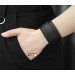 Leather cuff bracelet for men or women, code 3544st
