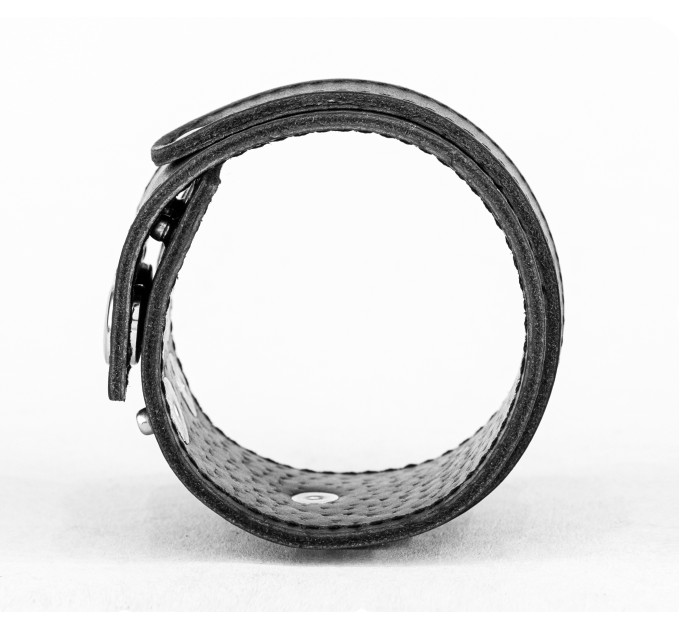 Leather cuff bracelet for men or women, code 3544st