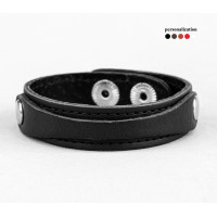 Leather bracelet for men or women, code 3550st