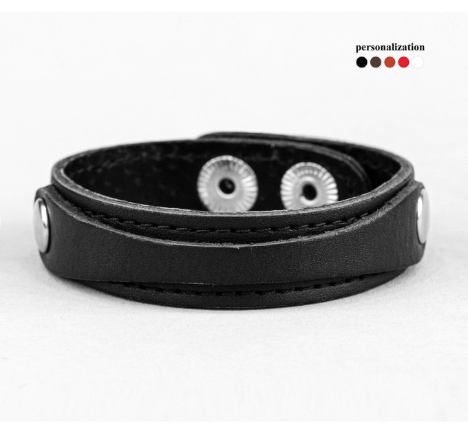 Leather bracelet for men or women, code 3550st
