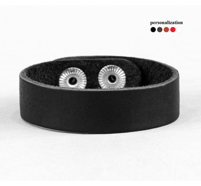 Leather bracelet for men or women, code 3551