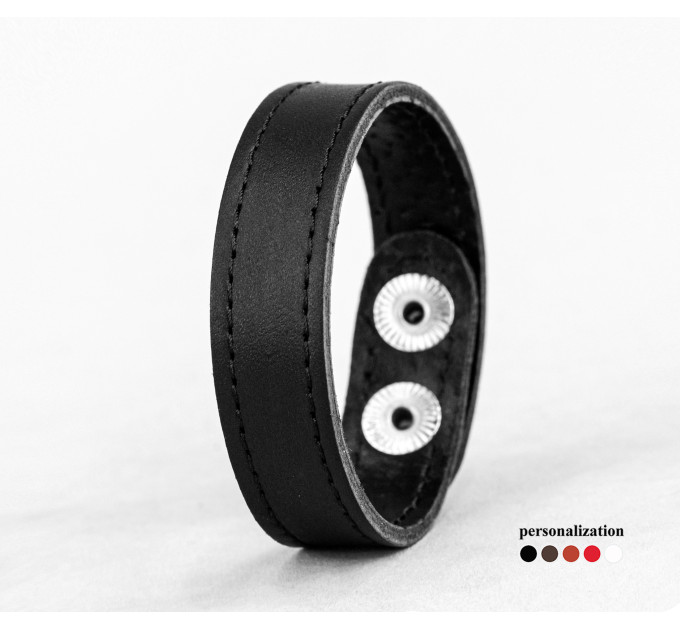 Leather bracelet for men or women, code 3551st