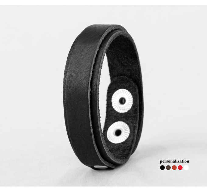 Leather bracelet for men or women, code 3552