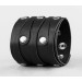 Leather cuff bracelet for men or women, code 3554