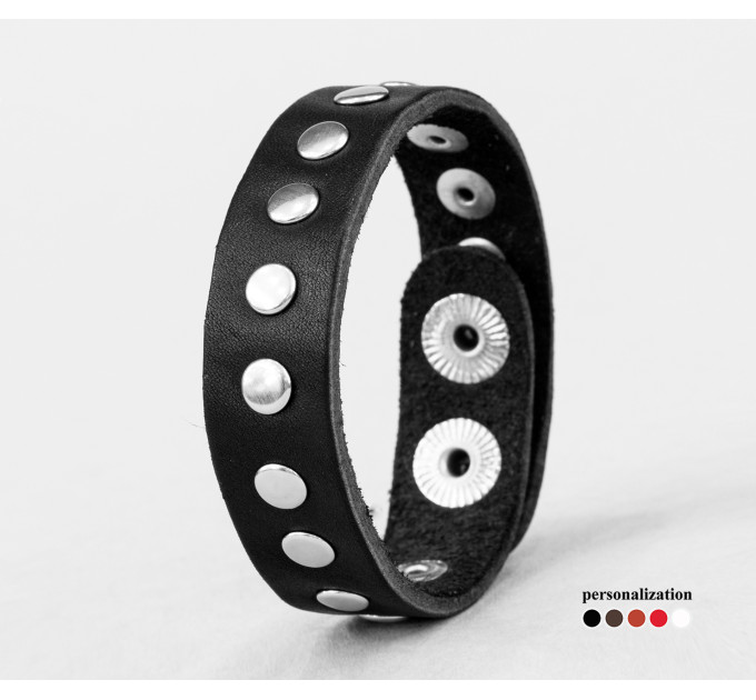Leather bracelet for men or women, code 3556