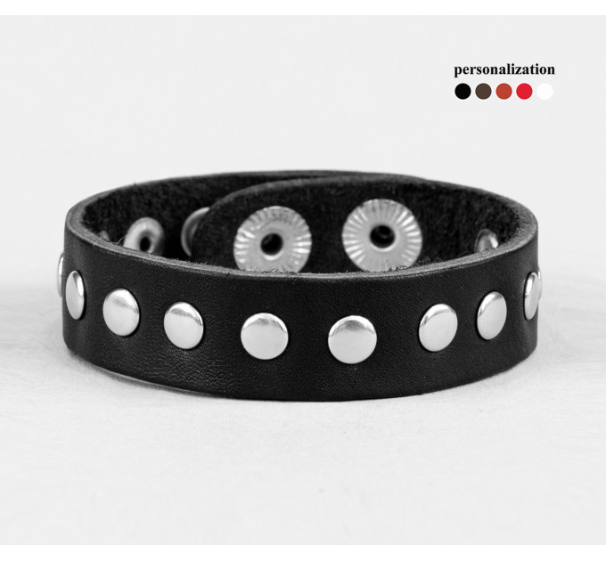 Leather bracelet for men or women, code 3556