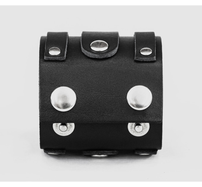 Leather cuff bracelet for men or women, code 3574