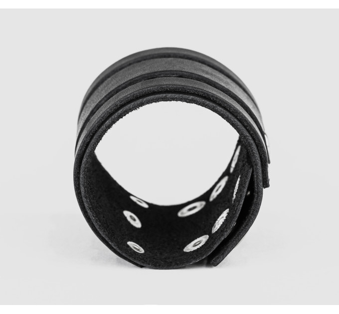 Leather cuff bracelet for men or women, code 3574