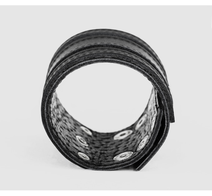 Leather cuff bracelet for men or women, code 3574st