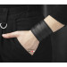 Leather cuff bracelet for men or women, code 3574st