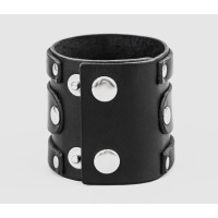 Leather cuff bracelet for men or women, code 3575
